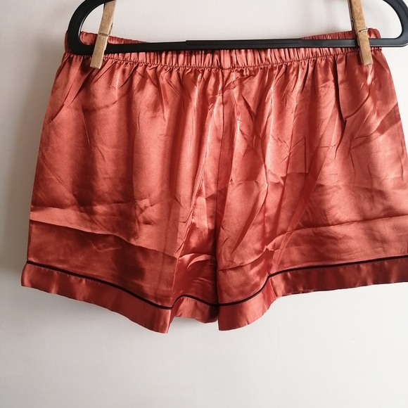 Women's 2 piece silky pajama set EkouAer lounge set - Picture 6 of 7